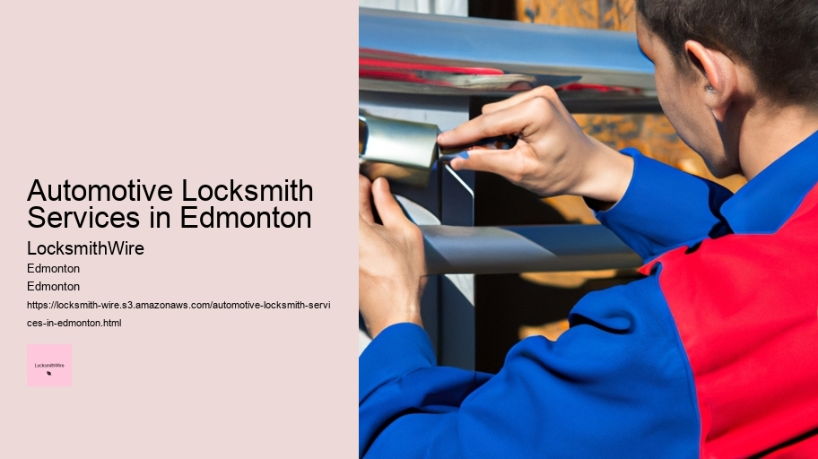 Automotive Locksmith Services in Edmonton