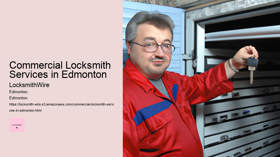 Commercial Locksmith Services in Edmonton