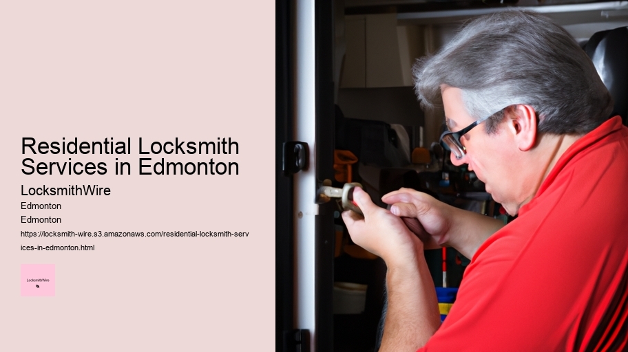 Residential Locksmith Services in Edmonton
